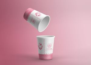 Plastic Free Bio Compostable Paper Cup