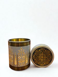 Pichwai Printed Tin Can