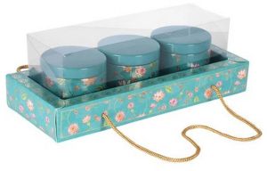 Rectangle Stylish Box with Handle And PVC Cover