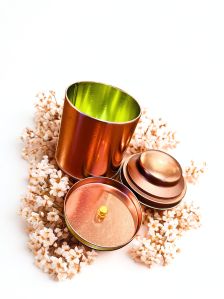 Round Cylindrical 83mm Tin Can