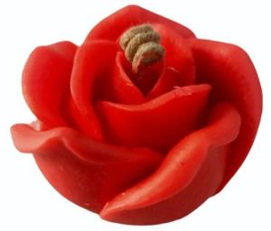 Soy Wax Red Rose Candle