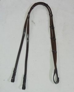 Brown Leather Horse Rein