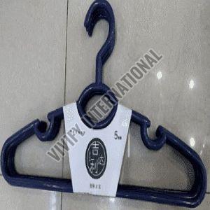 Blue Plastic Clothes Hanger