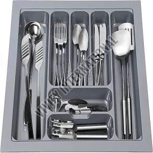 Kitchen Cutlery Plastic Tray