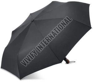 Black Nylon Umbrella