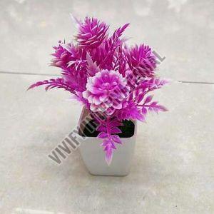 Pink Artificial Flower Pot