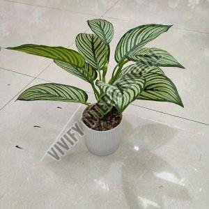 Plastic Glossy Green Artificial Plant
