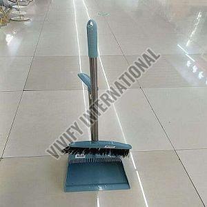 Stainless Steel Broom and Dustpan Set