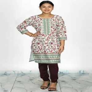 Ladies Cotton Printed Kurti