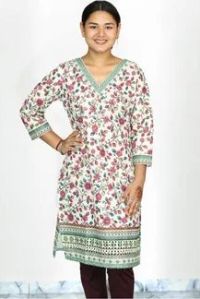 Ladies Cotton Printed Kurti