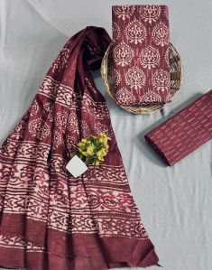 Cotton Printed Dress Material