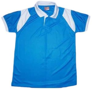 Mens Polyester Plain Sports T-Shirts