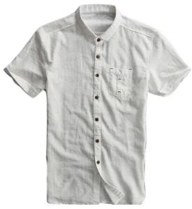 Mens Pure Cotton Half Sleeve Shirts