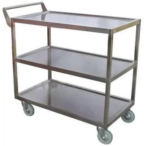 Stainless Steel Service Trolley