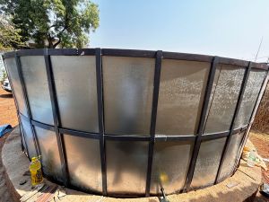 Galvanized Steel Fish Tank