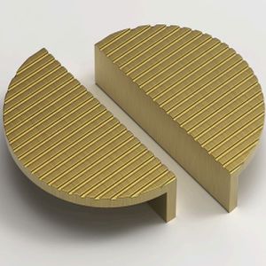 RB-MPH-003 Brass Moon Pull Handle