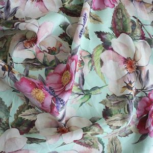 Rayon Digital Printed Fabric
