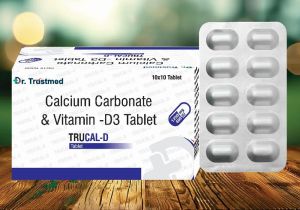 Calcium Carbonate & Vitamin D3 Tablets