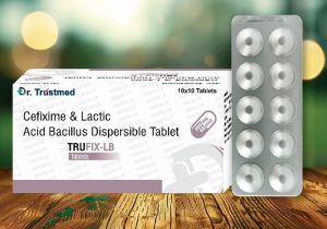 Cefixime & Lactic Acid Bacillus Dispersible Tablets