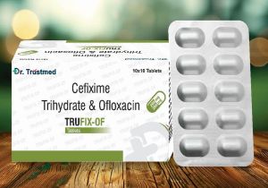 Cefixime Trihydrate & Ofloxacin Tablets