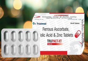 Ferrous Ascorbate, Folic Acid & Zinc Tablets