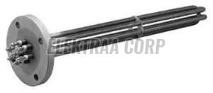 Round Flange Immersion Heater
