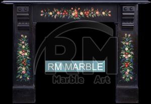 Antique Black Marble Fireplaces