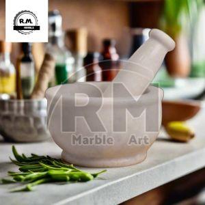 White Marble Mortar and Pestle, Imam Dasta