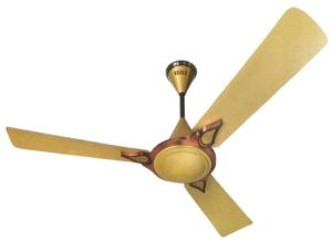 Rezen Awanger Metallic Gold Ceiling Fan