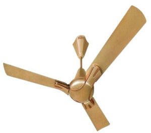 Rezen Necola Metallic Gold Ceiling Fan