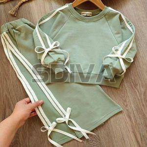 Pista Green Kids Co-Ord Set