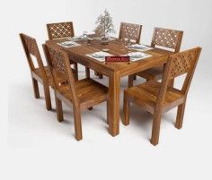 Wood Dining Table Set