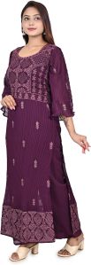 Womens Embroidery Festive Party Wear Kurti Pant Set