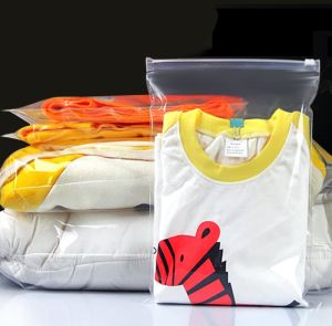 Transparent LDPE T-Shirt Packaging Bag