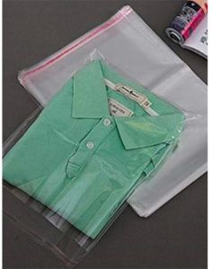 Transparent LDPE T-Shirt Packaging Bag