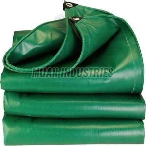 Green PVC Truck Tarpaulin