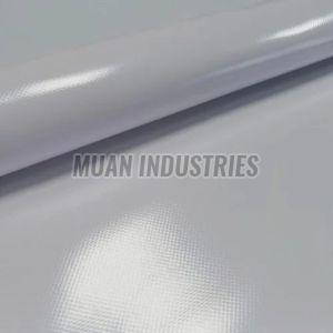 White PVC Truck Tarpaulin