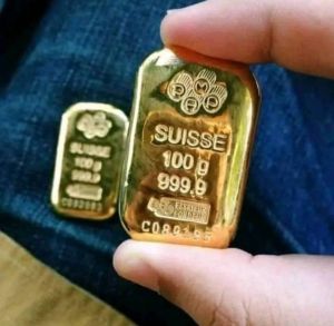 99% Golden Gold Biscuit