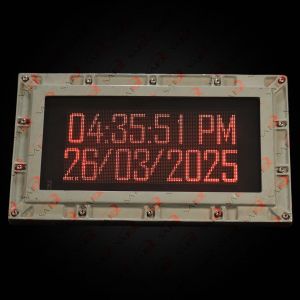 Flameproof Digital Clock