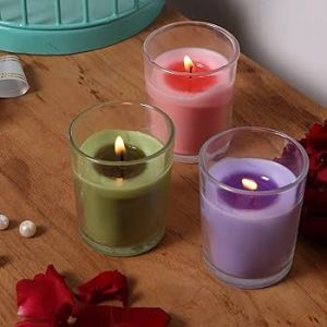 Scented Glass Candles