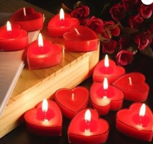 Heart Shape T-Light Candle