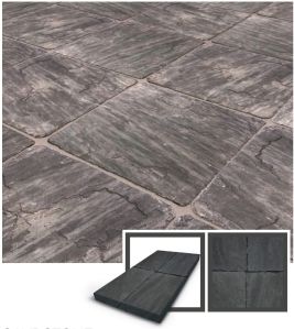 Imperial Black Sandstone Slab