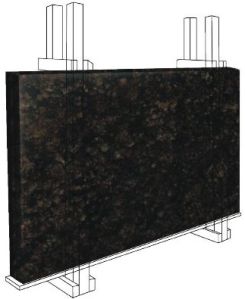 Indian Gem Red Granite Slab
