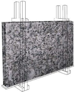 Indian S White Granite Slab