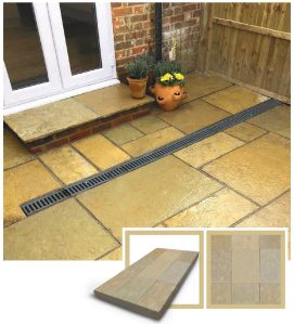 Light Yellow Limestone Slab