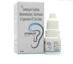 Gentamycin Sulphate,Beclomethasone, Clotrimazole & Lignocaine HCL Ear Drop