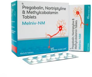 Pregabalin,Notriptyline & Methylcobalamin Tablets