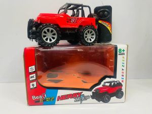 Kids Plastic Green Herry Jeep Toy