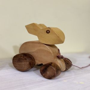 Wooden Handcrafted Rabbit Toy