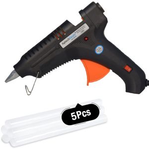 ApTechDeals 100W Craft & Diy Glue Gun Wih 5 Glue Stick